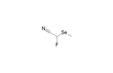 2-Fluoro-2-(methylselanyl)-acetonitrile