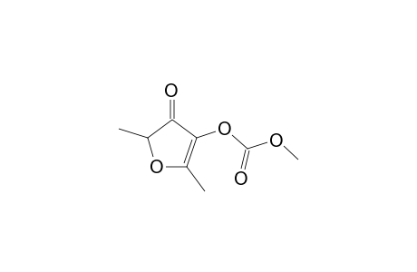 (2,5-dimethyl-4-oxo-3-furyl) methyl carbonate