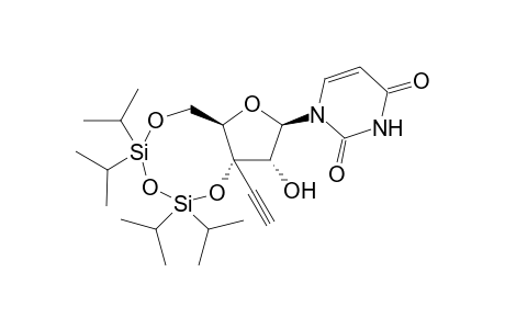 1-[(6aR,8R,9R,9aS)-9a-ethynyl-9-hydroxy-2,2,4,4-tetra(propan-2-yl)-6,6a,8,9-tetrahydrofuro[3,2-f][1,3,5,2,4]trioxadisilocin-8-yl]pyrimidine-2,4-dione