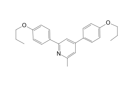 2-Methyl-4,6-bis(4-propoxyphenyl)pyridine