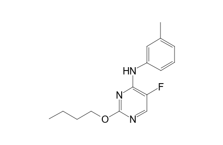 2-Butoxy-5-fluoro-N-(m-tolyl)pyrimidin-4-amine