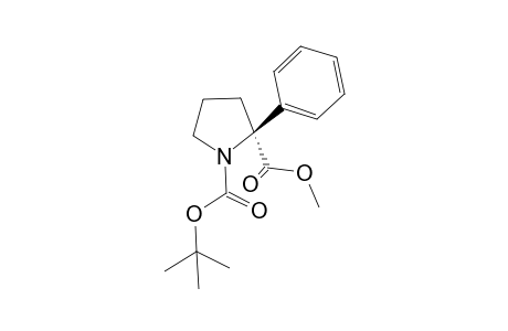 (S)-1-tert-Butyl 2-Methyl 2-phenylpyrrolidine-1,2-dicarboxylate