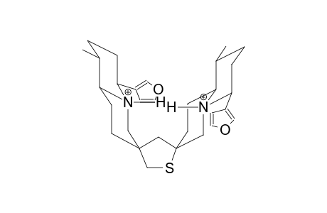 THIOBINUPHARIDINE, DIPROTONATED