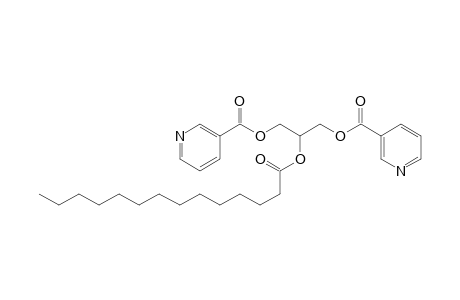 1,3-Dinicotinoyl-2-tetradecanoylglycerol