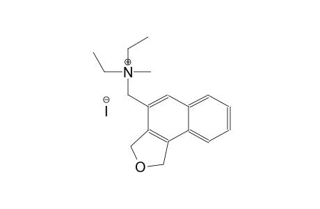 N-(1,3-dihydronaphtho[1,2-c]furan-4-ylmethyl)-N-ethyl-N-methylethanaminium iodide