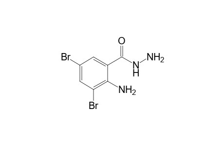 2-Amino-3,5-dibromobenzohydrazide