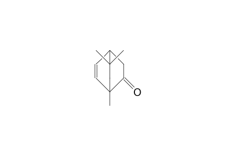 1,8,8-Trimethyl-bicyclo(2.2.2)oct-5-en-2-one