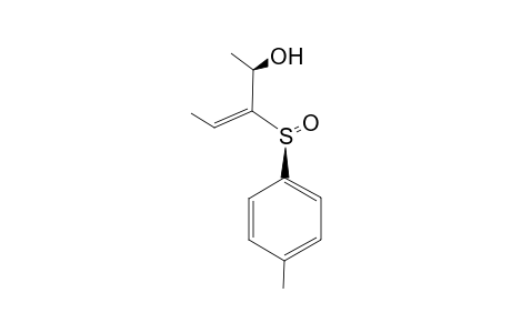 (2R,Ss)-(E)-3-(p-Tolylsulfinyl)-3-penten-2-ol