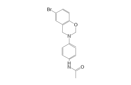 N-[4-(6-bromo-2H-1,3-benzoxazin-3(4H)-yl)phenyl]acetamide