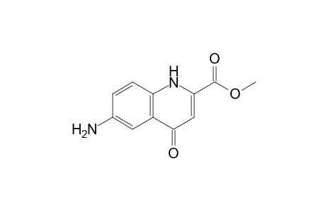 6-amino-4-keto-1H-quinoline-2-carboxylic acid methyl ester