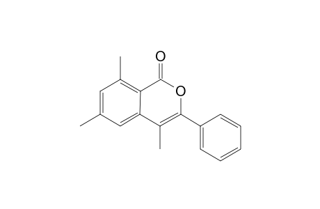 4,6,8-Trimethyl-3-phenyl-1H-isochromen-1-one