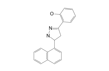 2-[5-(NAPHTHALEN-1-YL)-PYRAZOLIN-3-YL]-PHENOL