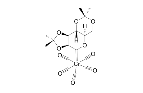 PENTACARBONYL-(2,3:4,6-DI-O-ISOPROPYLIDENE-D-MANNOPYRANOSYLIDENE)-CHROMIUM-(0)