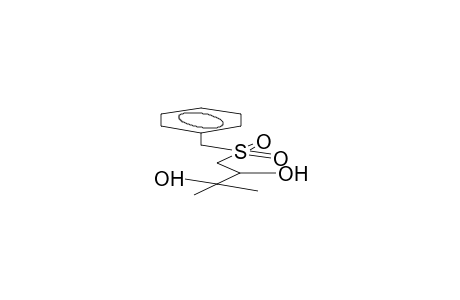 benzyl 2,3-dihydroxy-3-methylbutyl sulfone