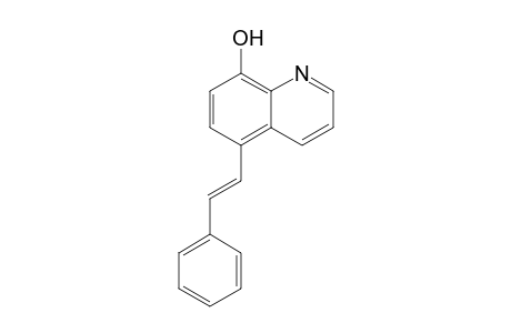 5-[(E)-2-phenylethenyl]-8-quinolinol