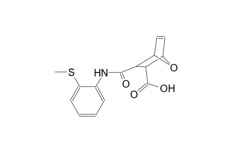 3-{[2-(methylsulfanyl)anilino]carbonyl}-7-oxabicyclo[2.2.1]hept-5-ene-2-carboxylic acid