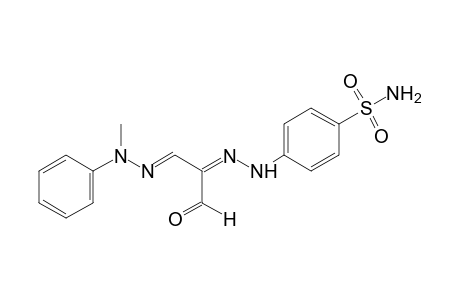 mesoxaldehyde, 1-(methylphenylhydrazone) 2-[(p-sulfamoylphenyl)hydrazone]