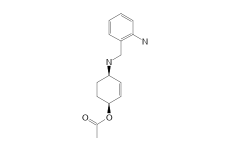 (+/-)-CIS-1-ACETOXY-4-(2-AMINOBENZYLAMINO)-CYCLOHEX-2-ENE