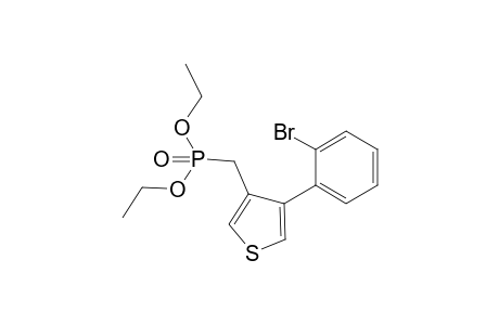 Diethyl ((4-(2-bromophenyl)thiophen-3-yl)methyl)phosphonate