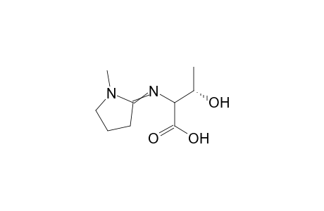 (S)-3-Hydroxy-3-methyl-2-(1-methyl-pyrrolidine-2-ylideneamino)-propanoic Acid