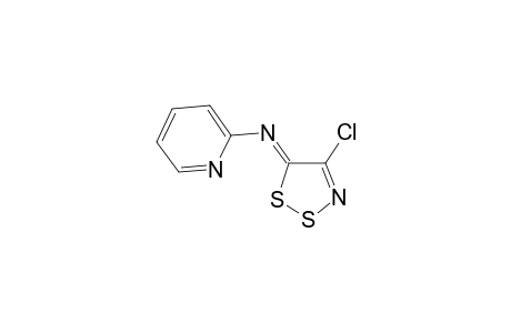 N-[(5Z)-4-Chloro-5H-1,2,3-dithiazol-5-ylidene]-2-pyridinamine