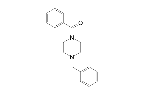 1-Benzoyl-4-benzylpiperazine