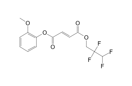 Fumaric acid, 2-methoxyphenyl 2,2,3,3-tetrafluoropropyl ester