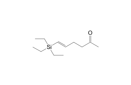 (E)-Triethylsilylhex-5-en-2-one