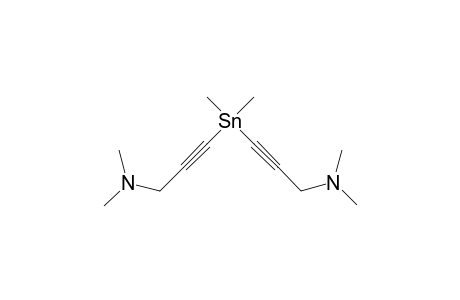 Dimethyl-bis[ (N-dimethylaminomethyl)ethynyl] stannane