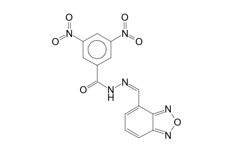 N-[(Z)-2,1,3-benzoxadiazol-4-ylmethyleneamino]-3,5-dinitro-benzamide