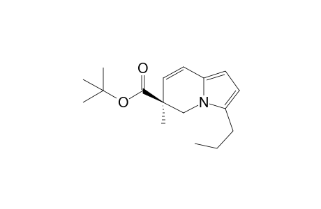 (S)-tert-Butyl 6-Methyl-3-propyl-5,6-dihydroindolizine-6-carboxylate