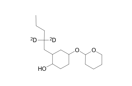 2-Pentyl-4-(tetrahydro-2H-pyran-2-yloxy)cyclohexanol