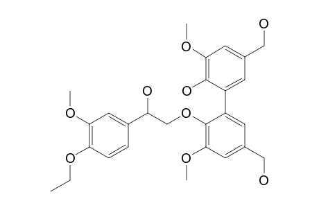 4'-O-[ALPHA-(3-METHOXY-4-ETHOXYPHENYL)-ALPHA-HYDROXYETHYL]-DEHYDRO-DIVANILLIN