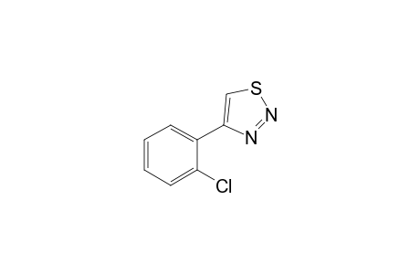 4-(2-Chlorophenyl)-1,2,3-thiadiazole