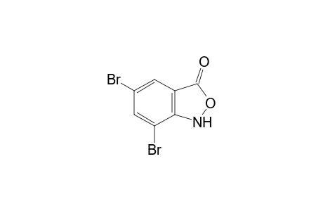 5,7-dibromo-2,1-benzisoxazole-3(1H)-one
