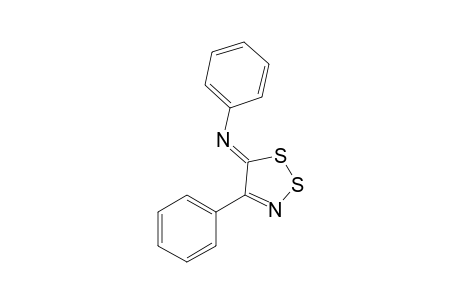 Phenyl-[4-phenyl-[1,2,3]dithiazol-(5Z)-ylidene]-amine
