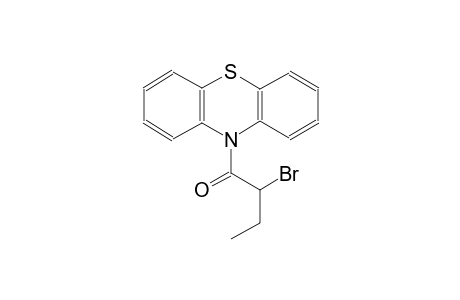10H-phenothiazine, 10-(2-bromo-1-oxobutyl)-