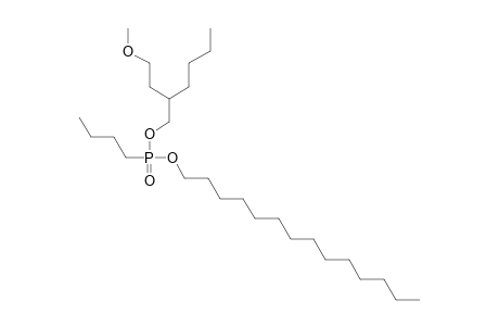 Butylphosphonic acid, tetradecyl 2-(2-methoxyethyl)hexyl ester