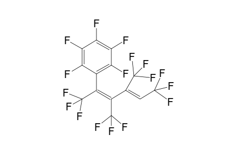 1,2,3,4,5-pentafluoro-6-[(1Z,3Z)-5,5,5-trifluoro-1,2,3-tris(trifluoromethyl)penta-1,3-dienyl]benzene