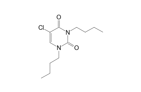 Uracil, N,N'-dibutyl-5-chloro-