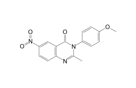 Quinazolin-4(3H)-one, 3-(4-methoxyphenyl)-2-methyl-6-nitro-