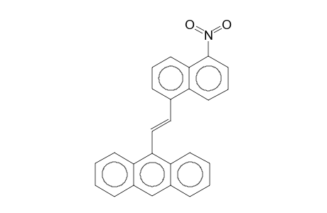 Ethene, 1-(anthracen-9-yl)-2-(5-nitro-1-naphthyl)-, (E)-