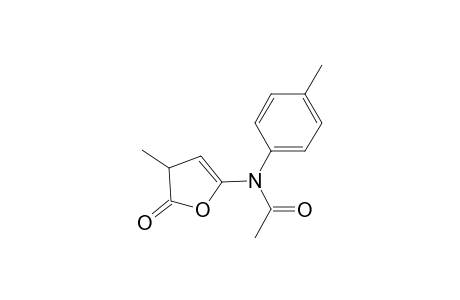 N-Acetyl-2-methyl-4-p-toluidino-3-butenolide