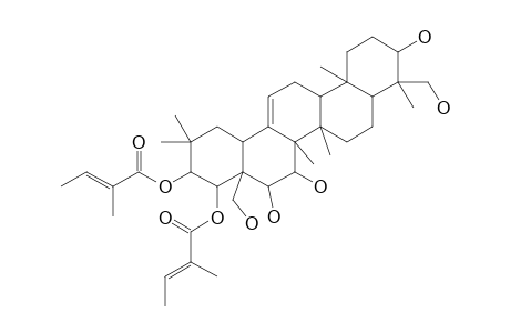 21,22-DIANGELOYL-24-HYDROXY-R1-BARRIGENOL