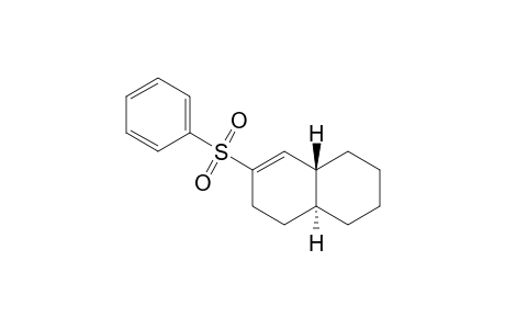 trans-7-(phenylsulfonyl)-1,2,3,4,5,6,4a,8a-octahydronaphthalene