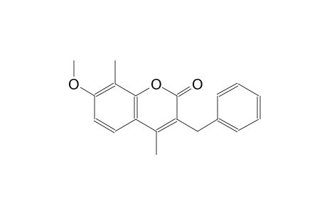 3-benzyl-7-methoxy-4,8-dimethyl-2H-chromen-2-one