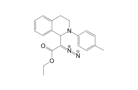 Ethyl 2-diazo-2-(p-(o-tolyl)-1,2,3,4-tetrahydroisoquinolin-1-yl)acetate