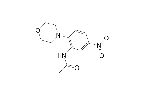 N-[2-(4-Morpholinyl)-5-nitrophenyl]acetamide