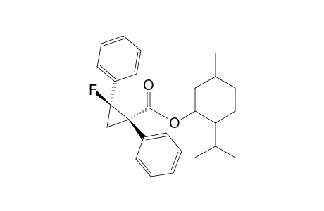 Menthyl (1R,2S)-2-fluoro-1,2-diphenylcyclopropane-1-carboxylate