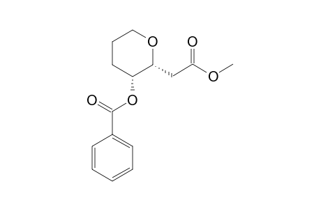 (2R,1R)-2-(Methoxycarbonyl)methyl]tetrahydropyran-3-yl Benzoate